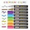 Metallic Liquid Chalk Markers - 8 Pack with Reversible Bullet and Chisel Tips - Dust Free, Erasable, Non-Toxic - Ideal for Blackboards, Windows, and Glass - Writing Tools
